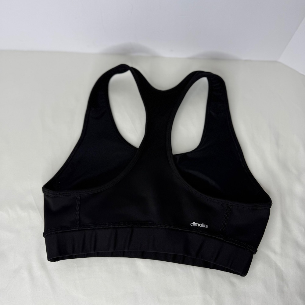 Adidas Techfit Climalite Womens Racerback Sports Bra Black Medium Support Small‎ - Picture 4 of 10
